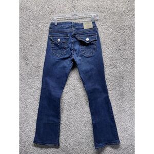 True Religion‎ Jeans Women's 30 Becky Boot Flare Dark Wash Denim Y2k W10564CR3